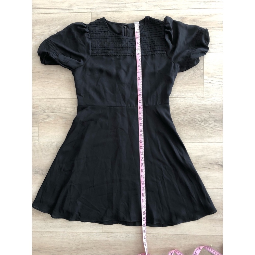 Madewell Pintuck Puff-Sleeve Mini Dress - Picture 9 of 13